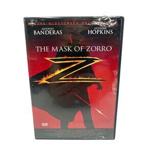 The Mask Of Zorro DVD 1998 PG13 Antonio Banderas Deluxe Widescreen TriStar